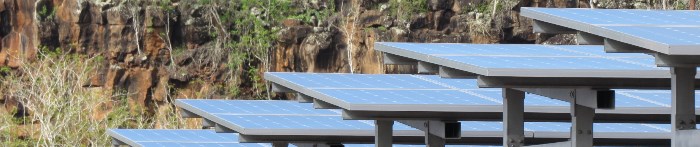 Galapagos Graphics: Renewable Energy Banner